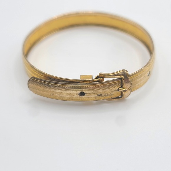 Vintage Hayward Gold Filled Buckle Bracelet 6